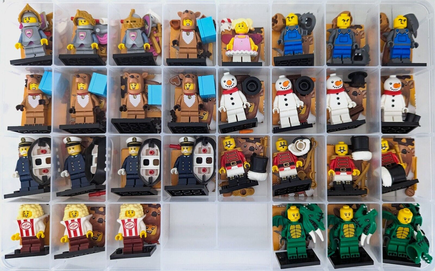 Lego Series 23 Minifigures - Pick Your Figure - Snowman, Knight, Dragon, Soldier