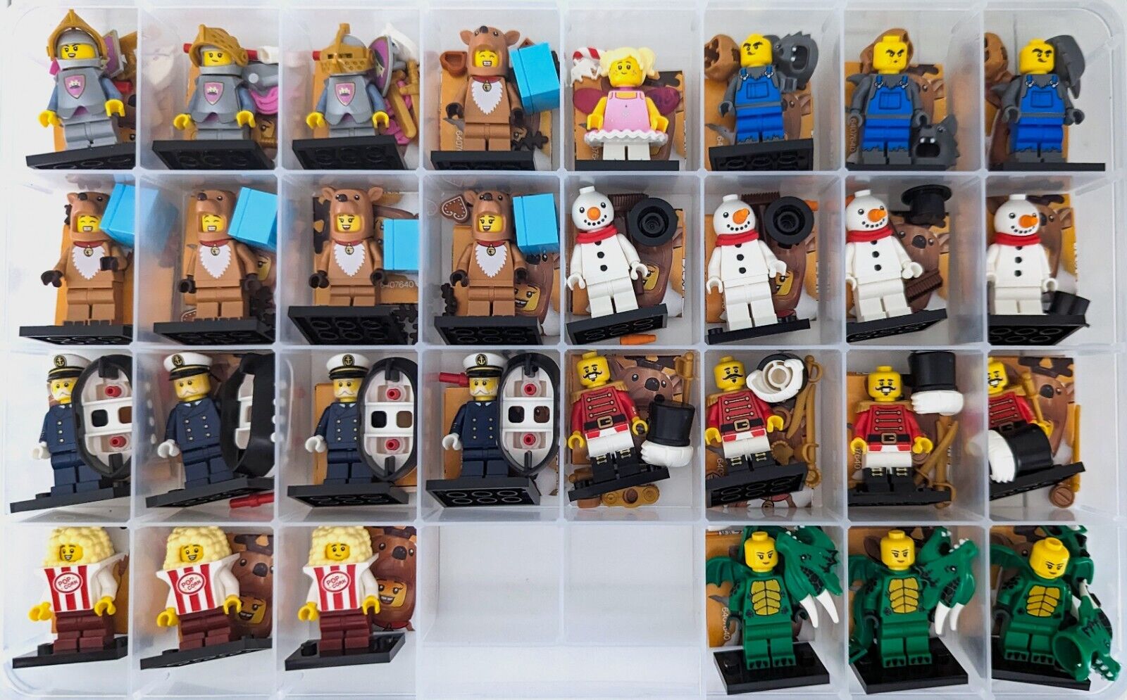 Lego Series 23 Minifigures - Pick Your Figure - Snowman, Knight, Dragon, Soldier