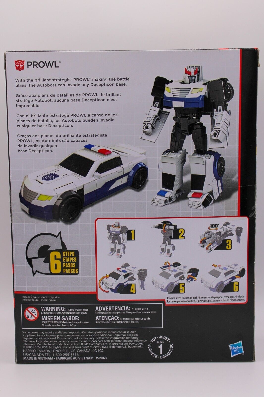 Transformers Generations Prowl Autobot Police Car