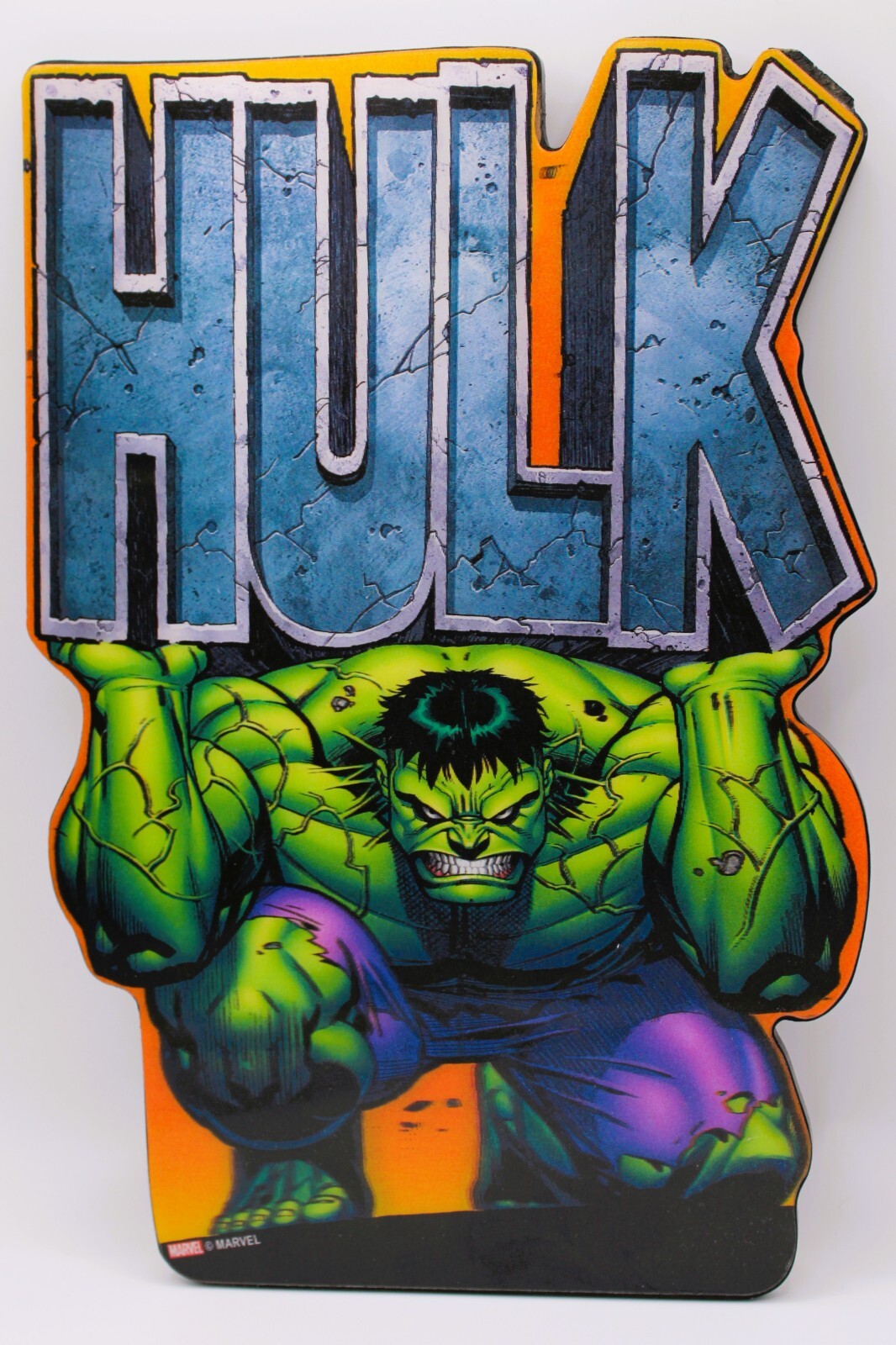 Marvel • Hulk • Lenticular Wall Decor •  8 Inch x 11 Inch Made Of Fiberboard