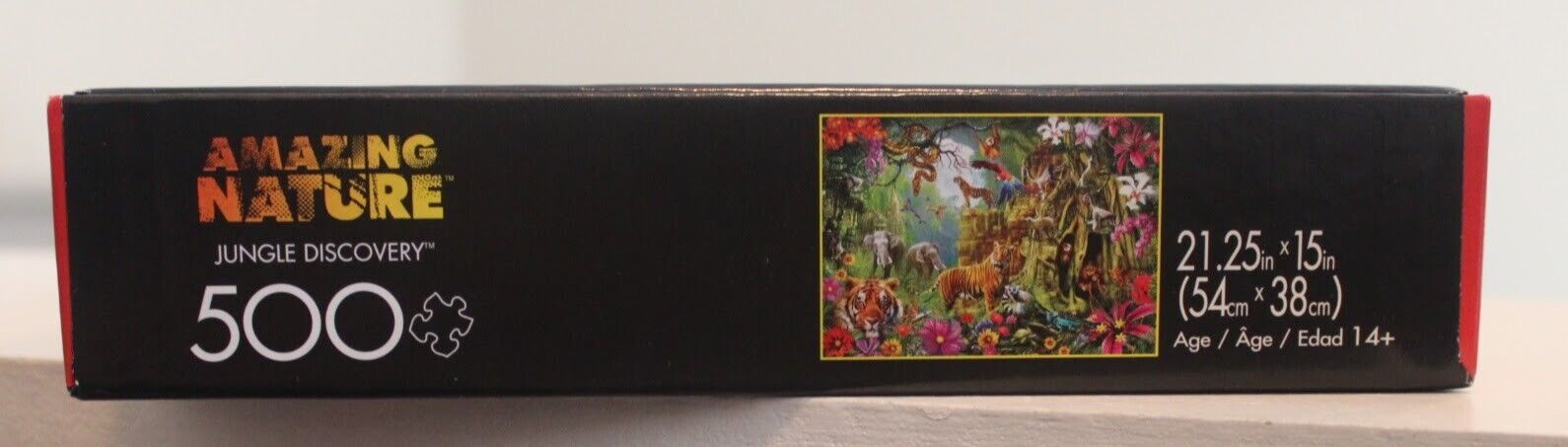 Amazing Nature Jungle Discovery 500 Piece Puzzle Buffalo Games Sealed