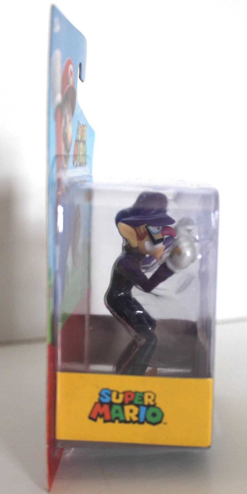 Super Mario Waluigi Mini Action Figure Jakks Pacific World Of Nintendo 2.5 Inch