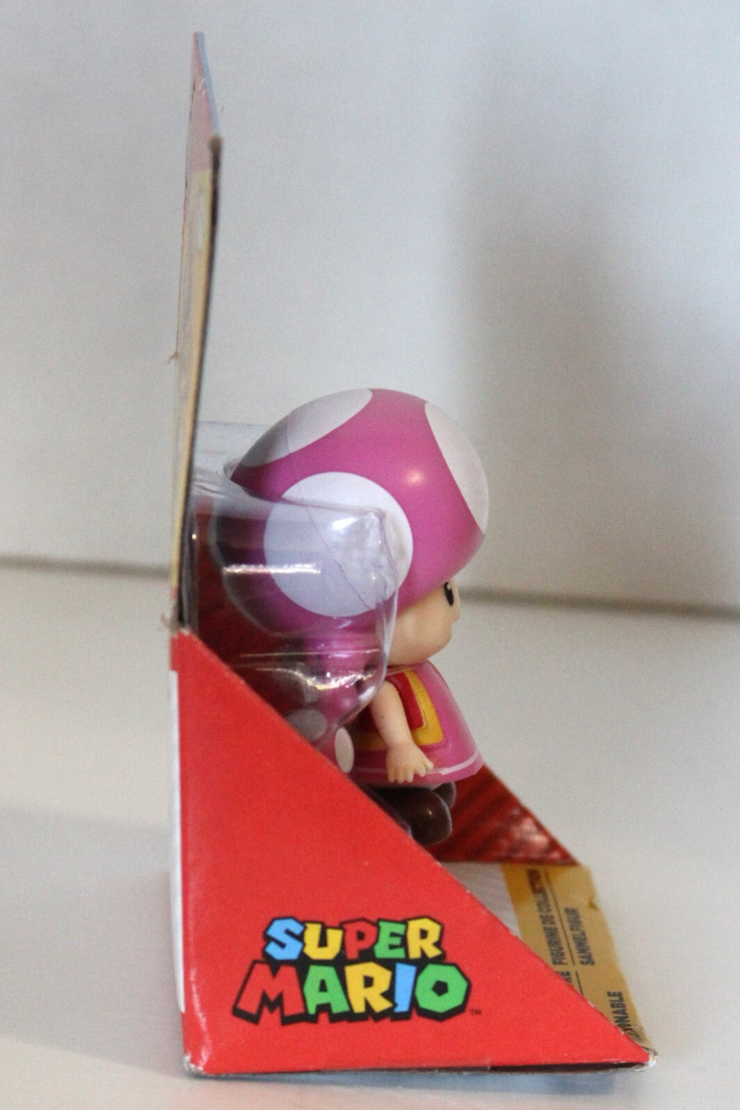 Jakks Pacific Super Mario 2 Inch Toadette  Action Figure (Checklane Packaging)