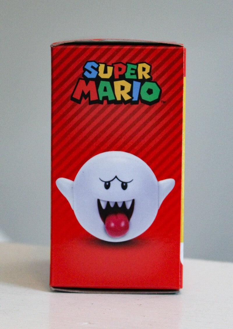 Super Mario World Boo Ghost 2.5 Inch Figure Jakks Pacific Nintendo (Mint In Box)