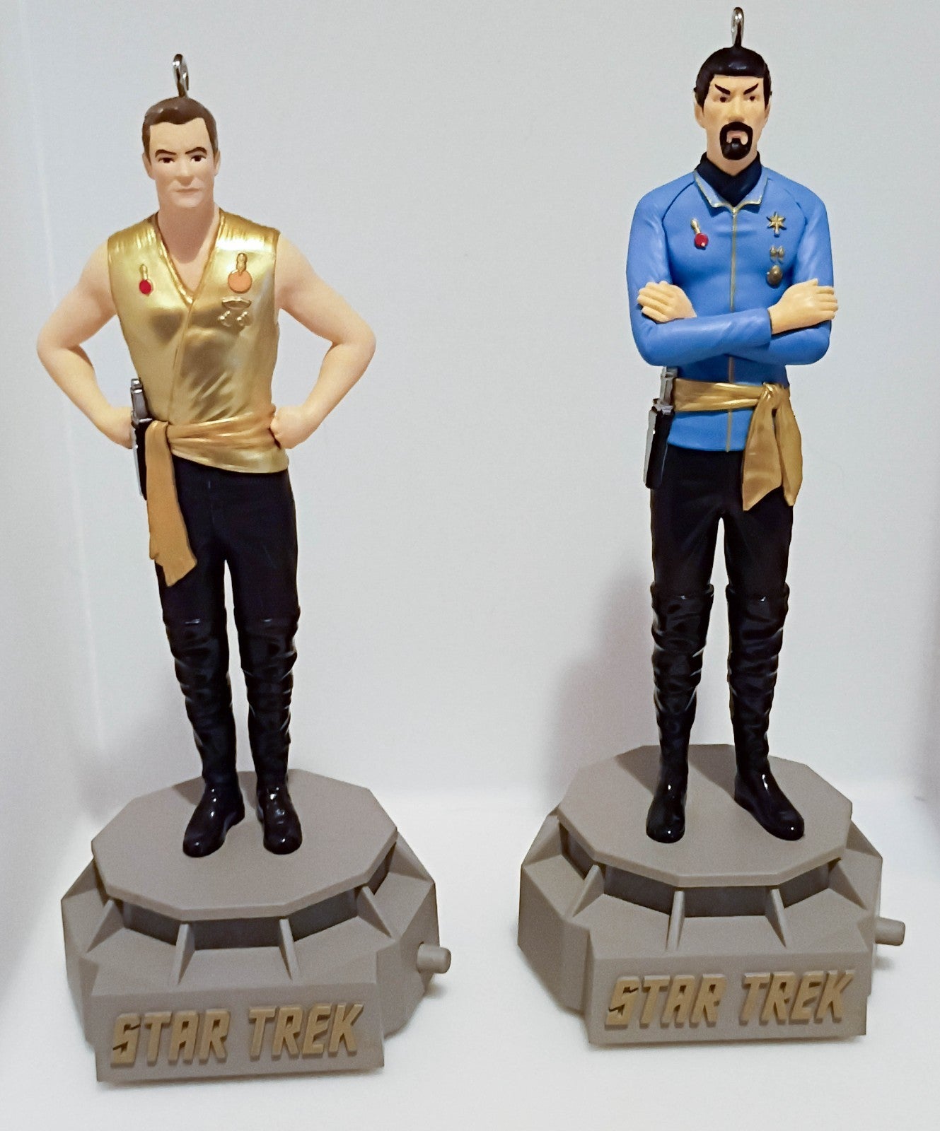 Captain Kirk First Officer Spock Star Trek Mirror Mirror 2021 Hallmark Ornament