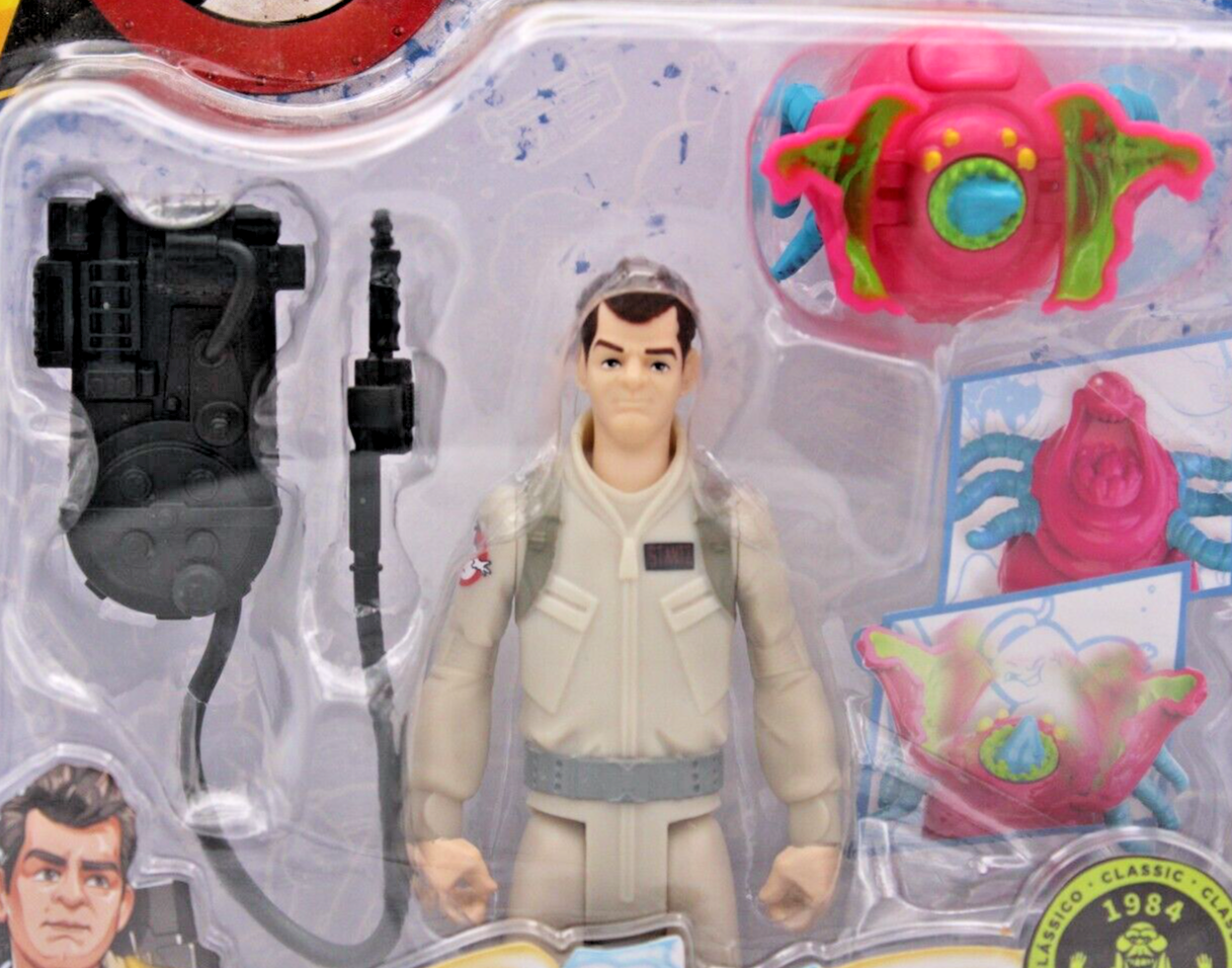 Hasbro Ghostbusters 1984 Ray Stantz Action Figure w Interactive Ghost- Shelfwear