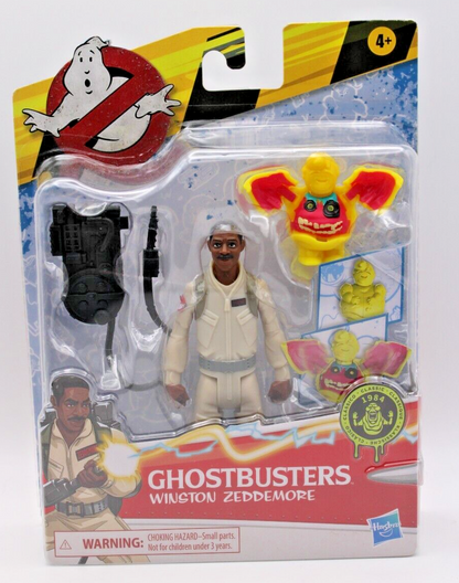 Ghostbusters Winston Zeddemore Action Figure  1984 Classic Hasbro Fright  Reboot