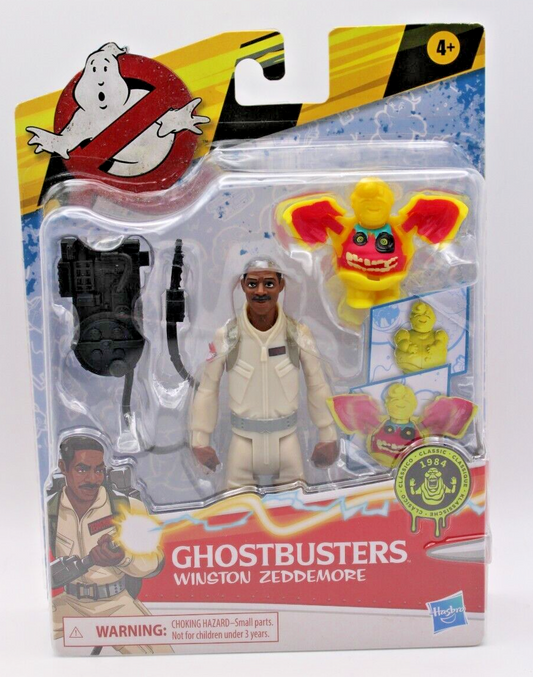 Ghostbusters Winston Zeddemore Action Figure  1984 Classic Hasbro Fright  Reboot