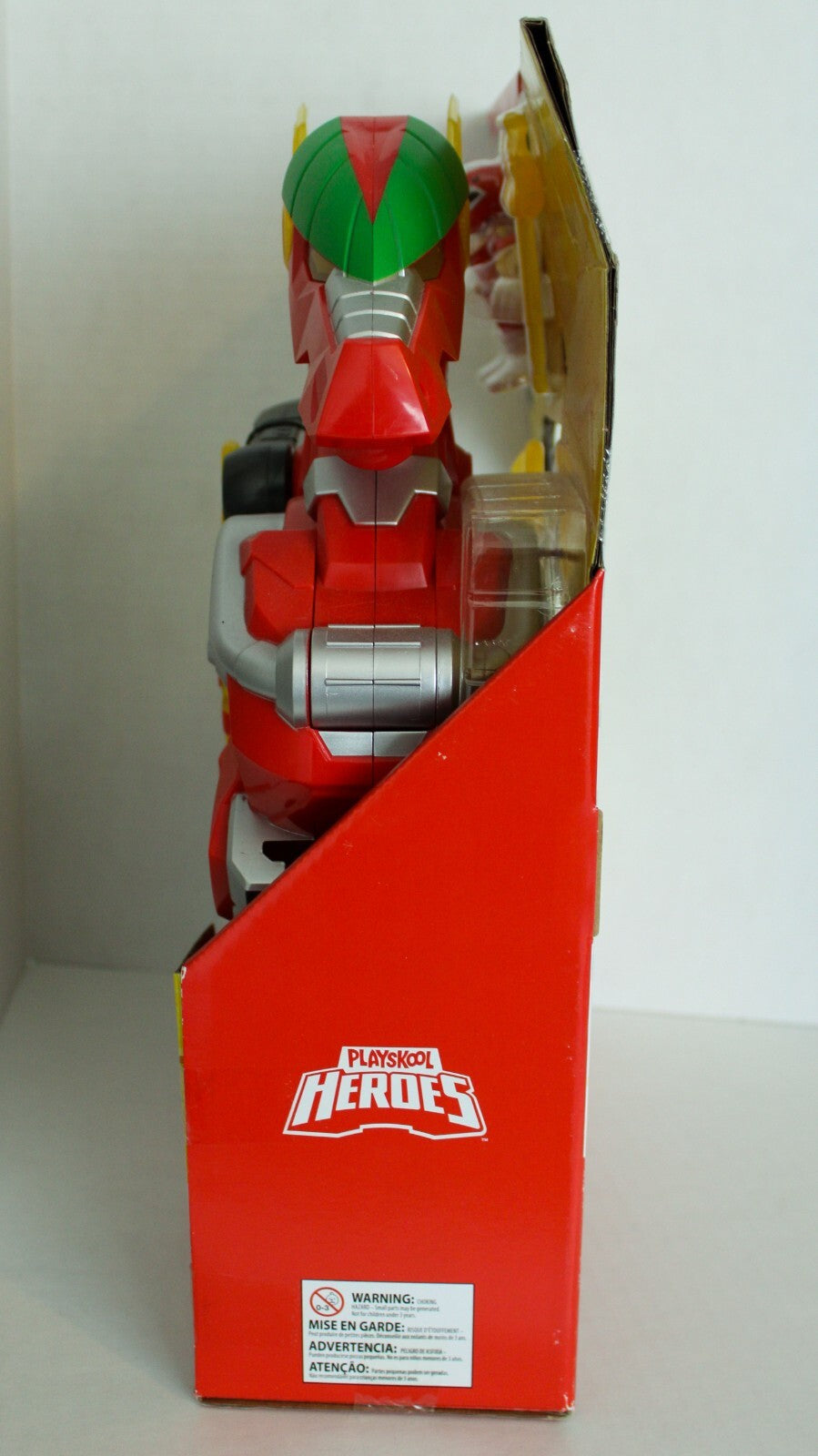Power Rangers - Dragon Thunderzord & Red Ranger PlaySkool Heroes 14 Inch Figure