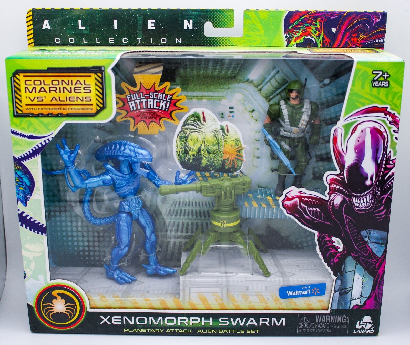 Lanard Alien Collection Xenomorph Swarm -Xenomorph Warrior Alien Battle Set 🔥