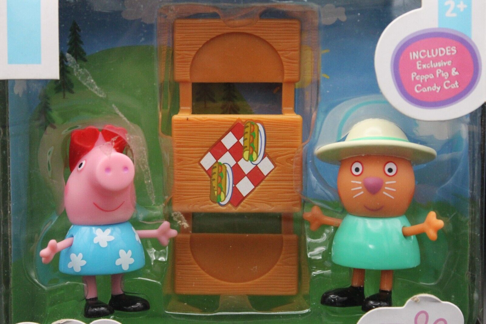 Peppa Pig Picnic Time Set Peppa Candy Cat Picnic Table New In Box