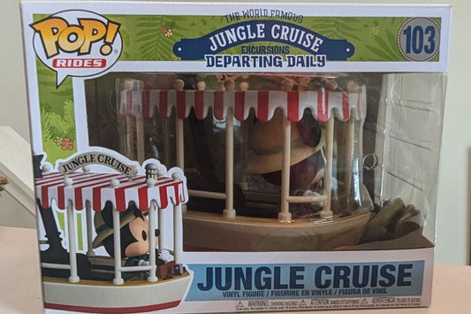 Funko POP! Rides Disney Jungle Cruise Skipper Mickey Mouse Boat 103