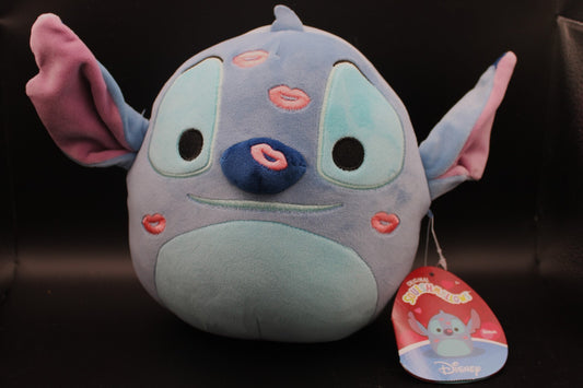 Squishmallows 8 Inch Disney Valentine’s Day Stitch w Kisses Ultra-Soft Plush Toy