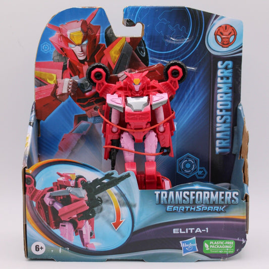 Transformers EarthSpark Warrior Class Elita-1 Action Figure Hasbro