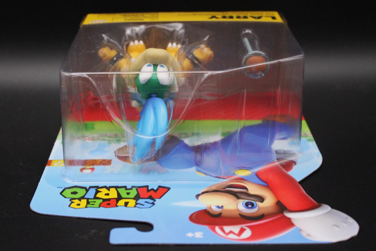 World of Nintendo Super Mario Wave 41 Larry Koopa Action Figure [with Wand]
