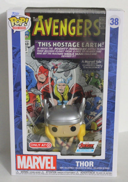 Funko Pop! Comic Book Cover with Case: Marvel - Thor - Target (Exclusive) 38