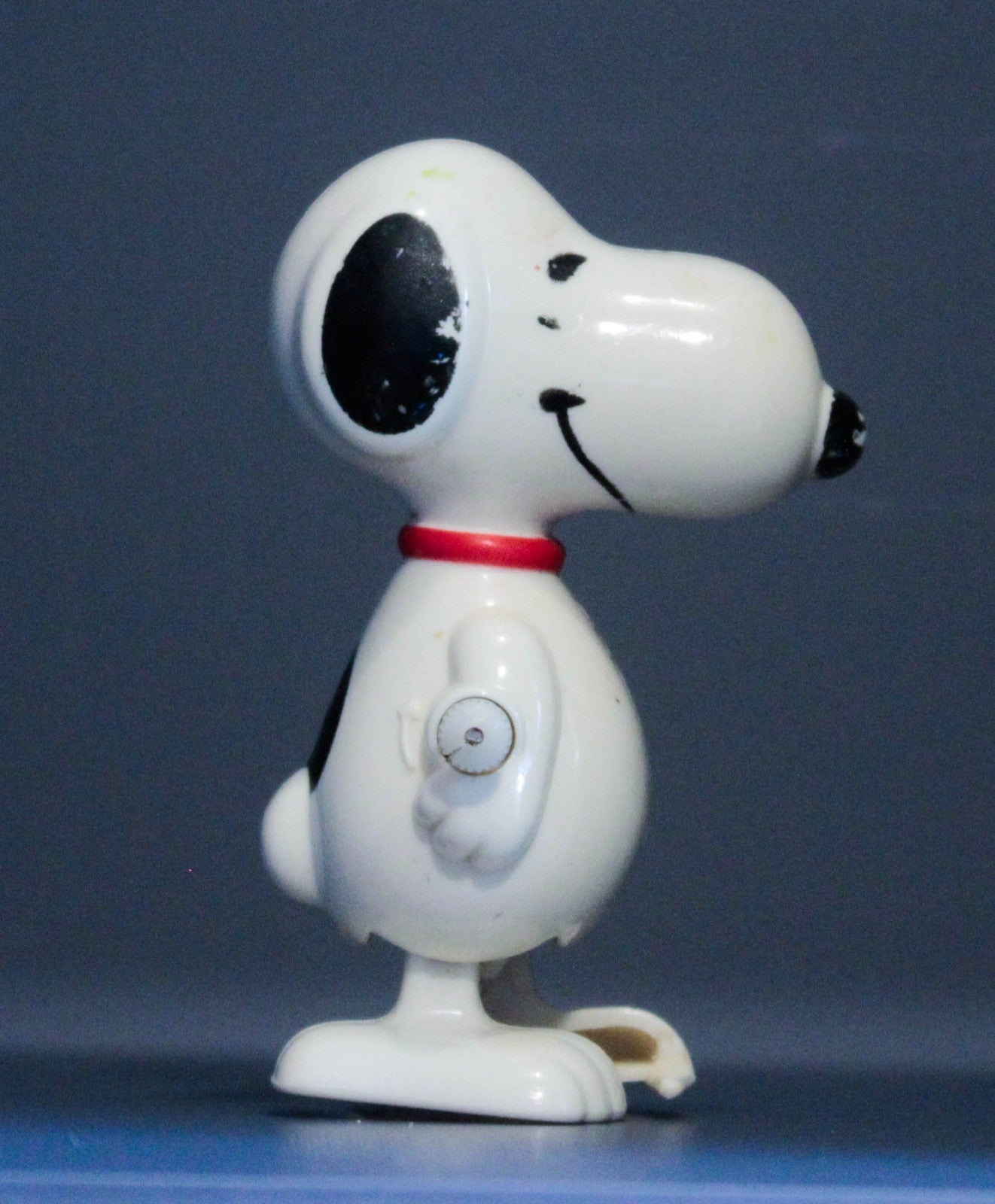 Lot of  Vintage Wind Up Toys 2 x Snoopy (Peanuts) 1 x Smurf Non-Working Pieces