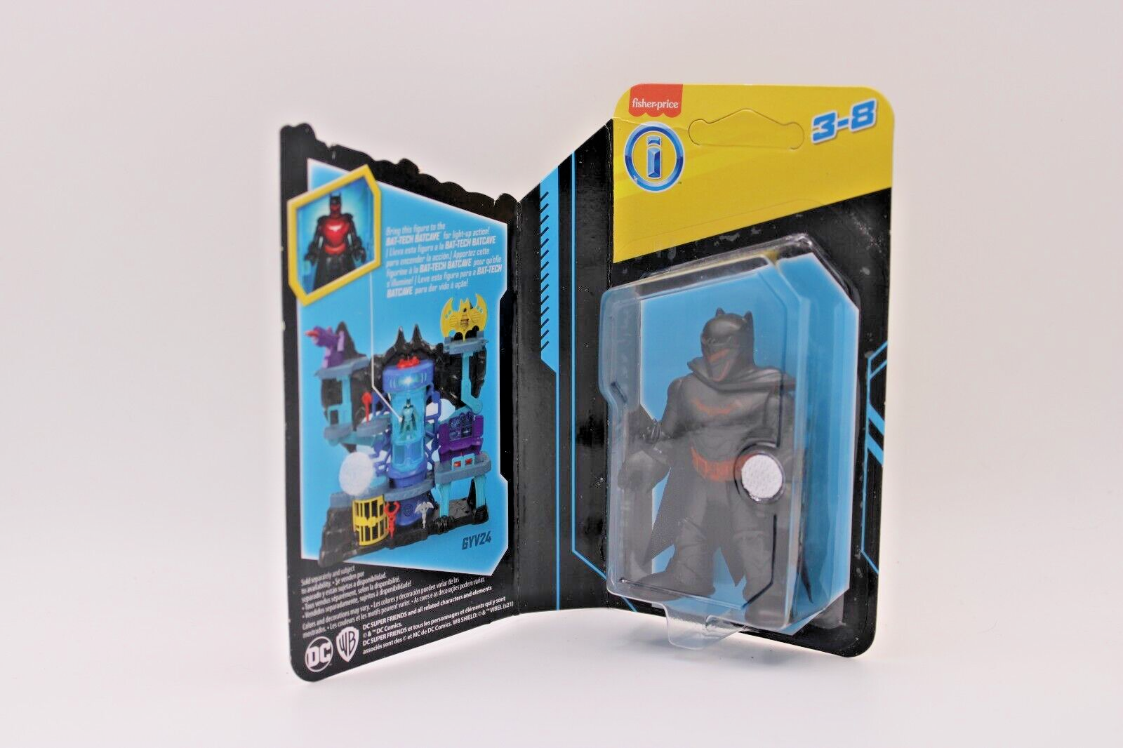 DC Super Friends Supergirl Mr. Freeze Batman Black Adam Flash Imaginext Figures