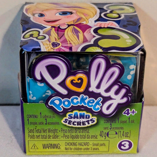  Polly Pocket Sand Secrets Series 3 Mystery Pack Playset