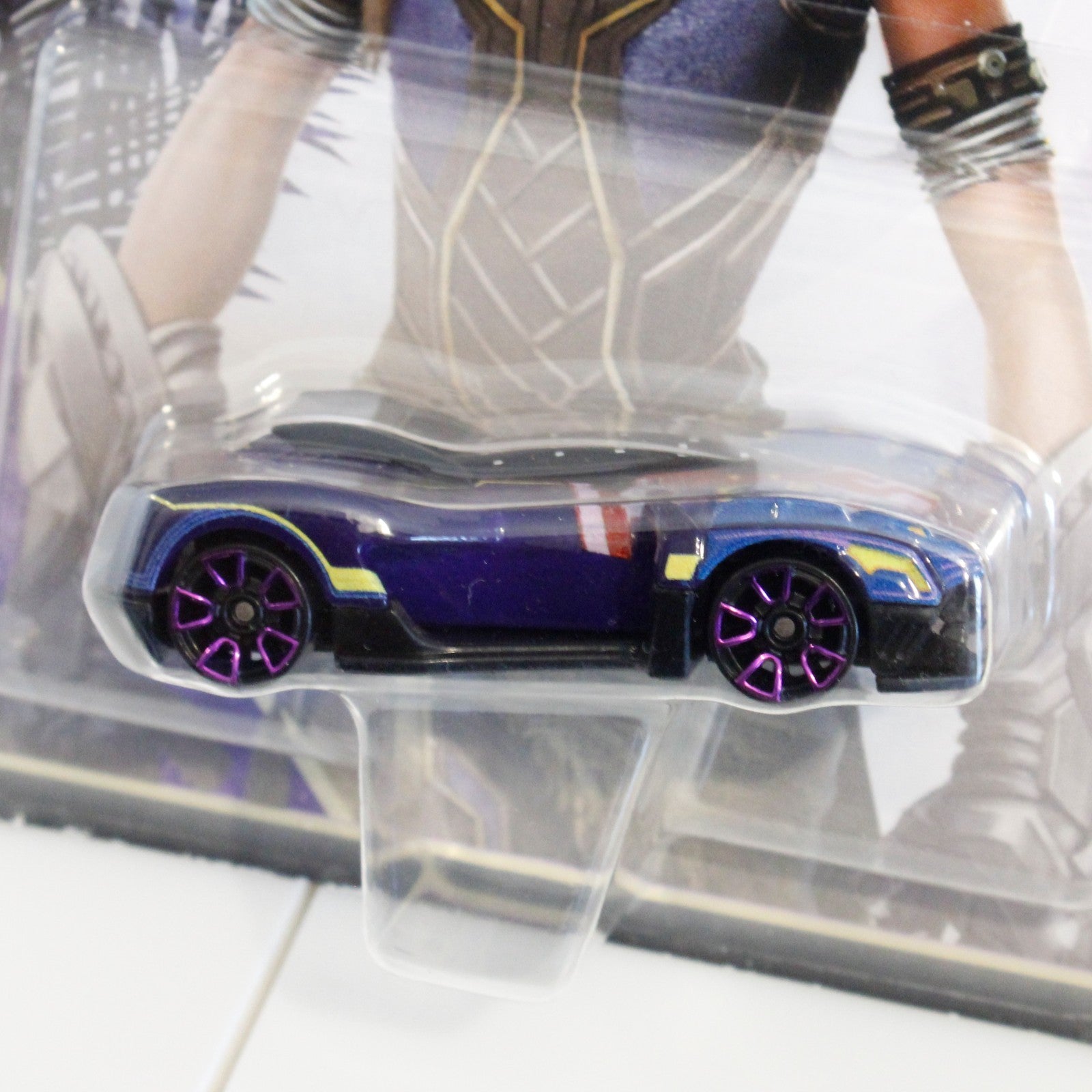 Set of 2 Hot Wheels 2023 Marvel Character Cars - MCU Black Panther & Shuri