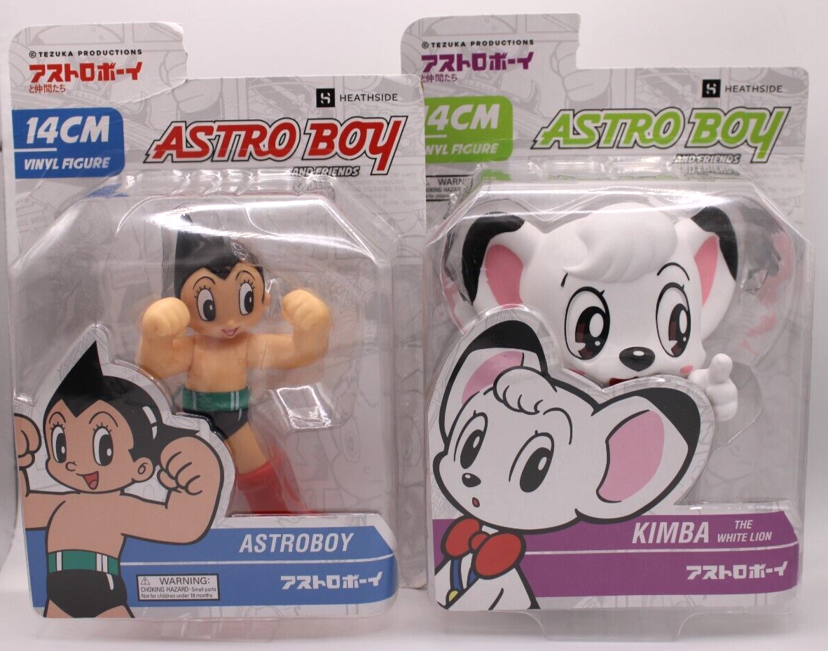 Heathside Astro Boy & Friends Astro Boy & Kimba  5.5" Figures (Rough Packaging)