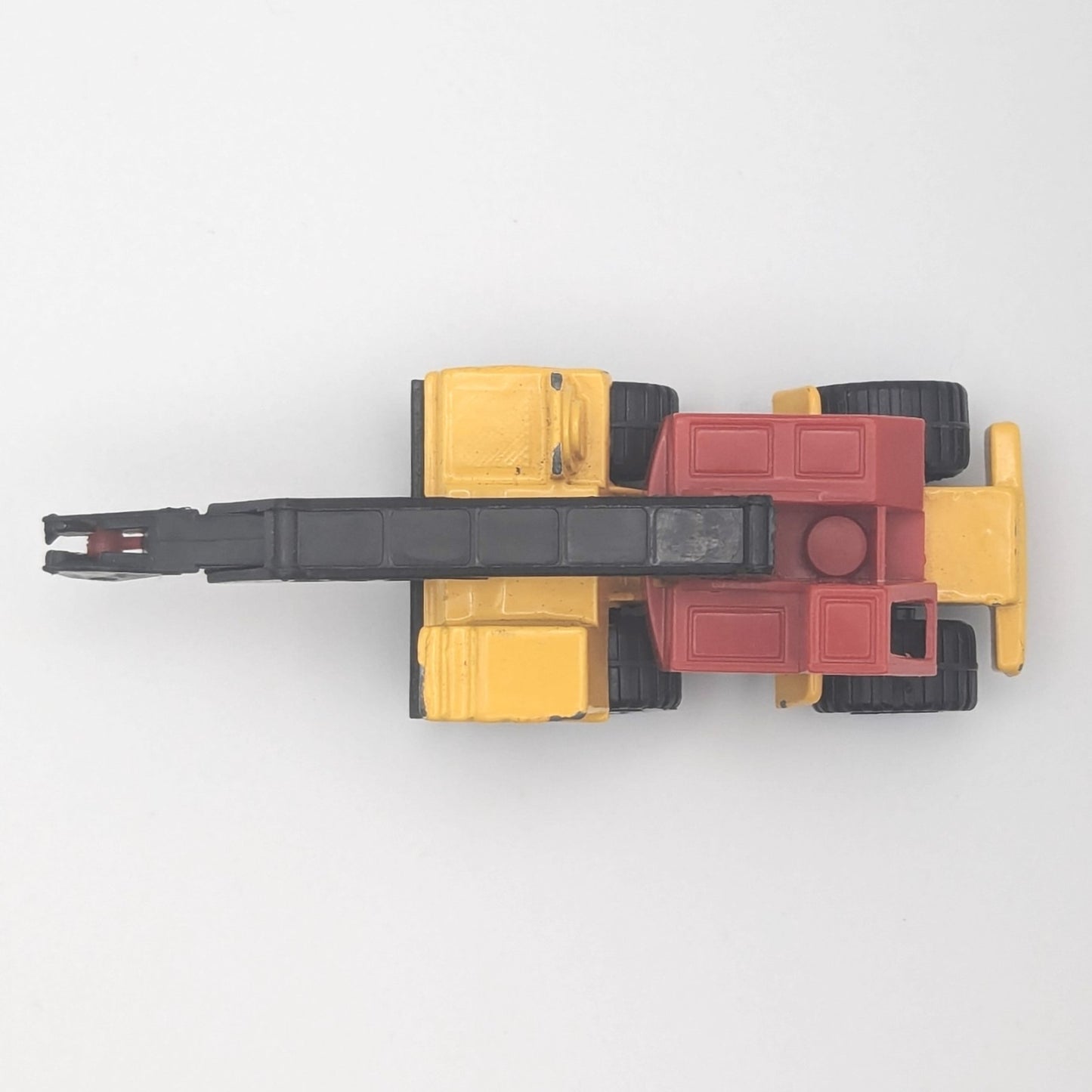 Matchbox Faun Mobile Crane Truck Yellow Red 1992 Diecast Thailand