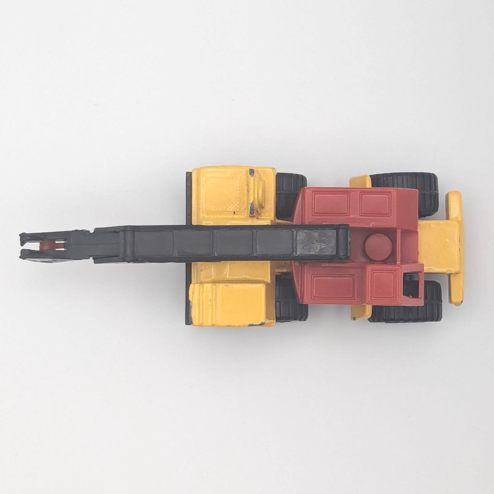 Matchbox Faun Mobile Crane Truck Yellow Red 1992 Diecast Thailand