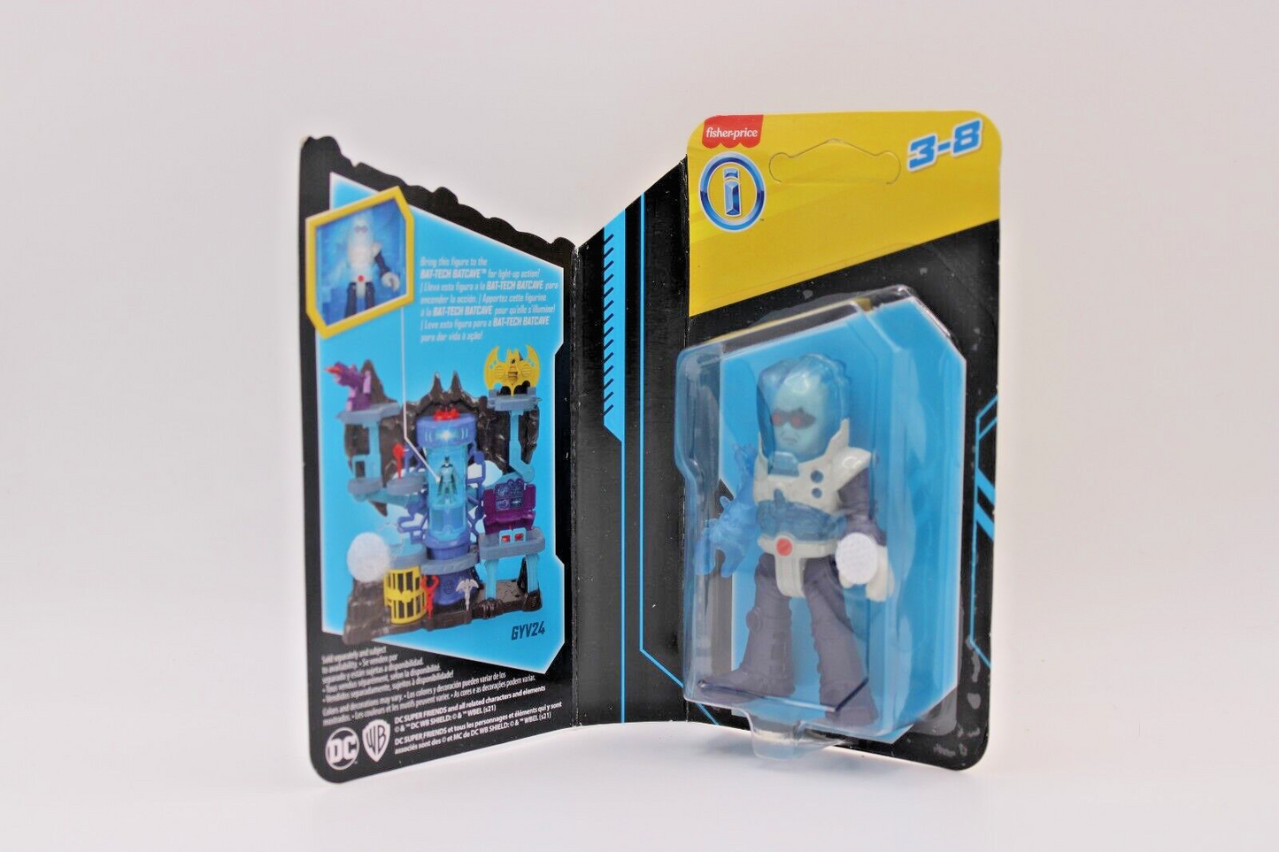 DC Super Friends Supergirl Mr. Freeze Batman Black Adam Flash Imaginext Figures