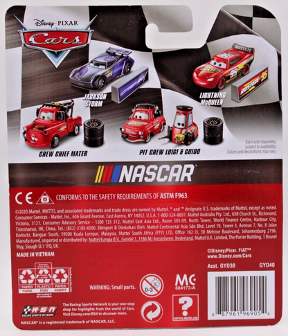 Disney PIXAR Cars NASCAR Jackson Storm #20 Race Car Metal Series