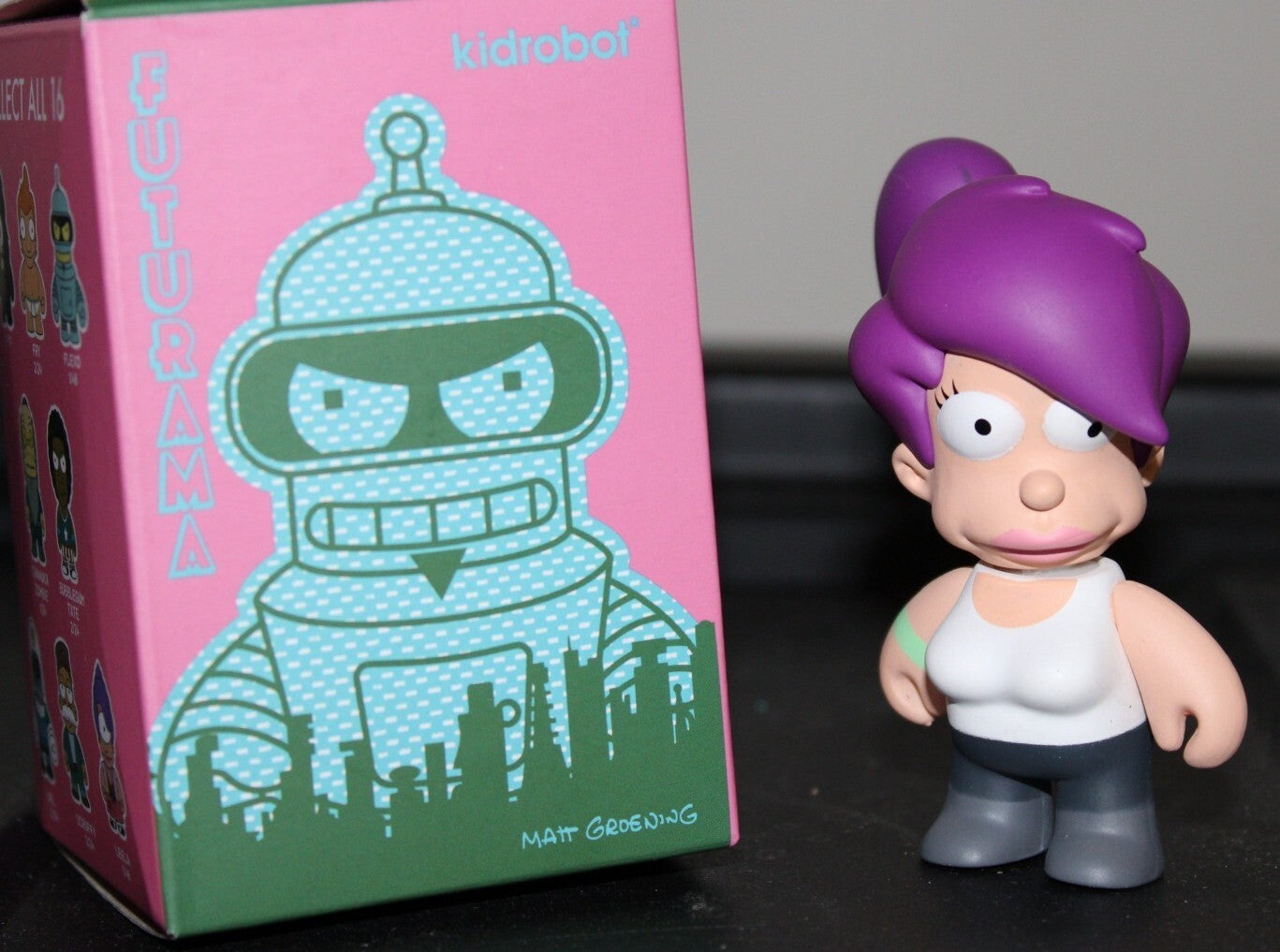 2 Eyed Leela Futurama Kidrobot Good News Everyone Series 3" Mystery Vinyl Figure