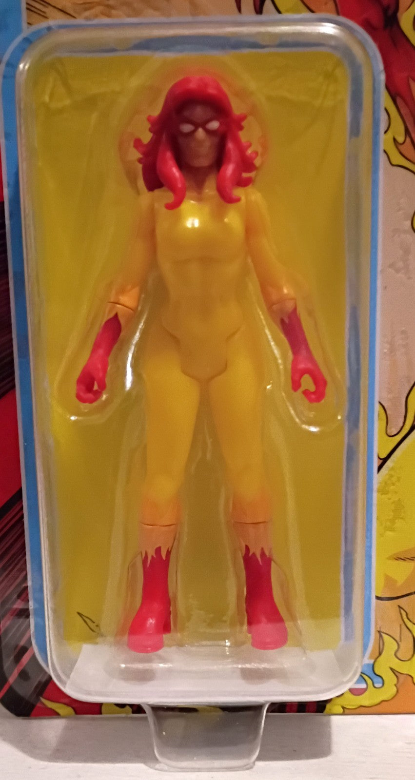 Lot of 3 Marvel Legends Retro Collection Captain America, Hulk, Firestar 3.75"