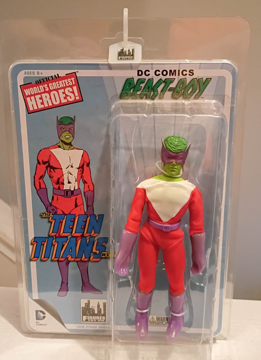 DC Comics Teen Titans West Retro Beast Boy Action Figure (Green) Figures Toy Co
