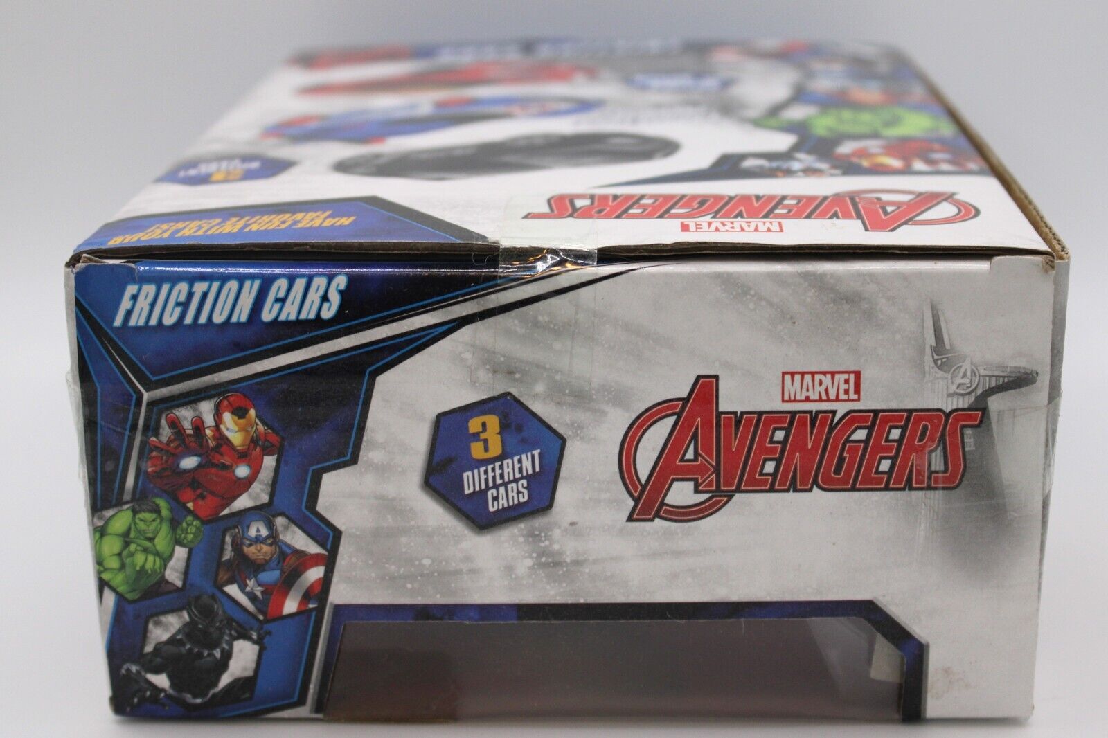 Avengers Black Panther Captain America Iron Man Marvel Friction Cars