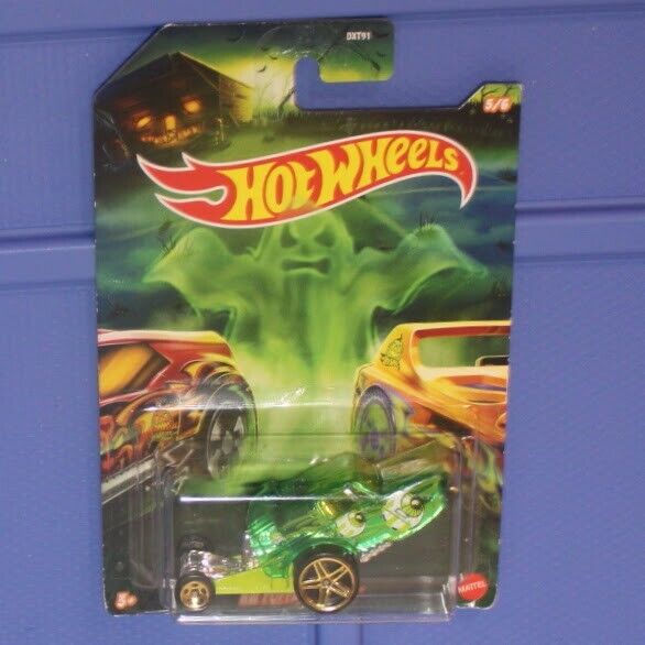 2020 Hot Wheels Exclusive Halloween Fright Cars 5/6 HW Poppa Wheelie