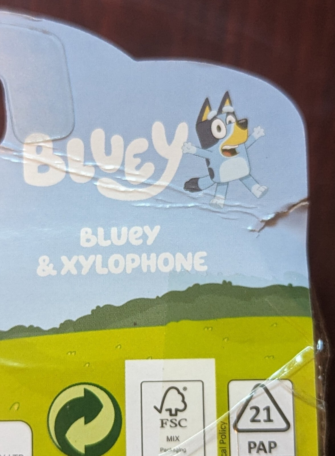 Bluey & Xylophone Story Starter Pack 2.5 Inch Figure (Some Shelf Wear)