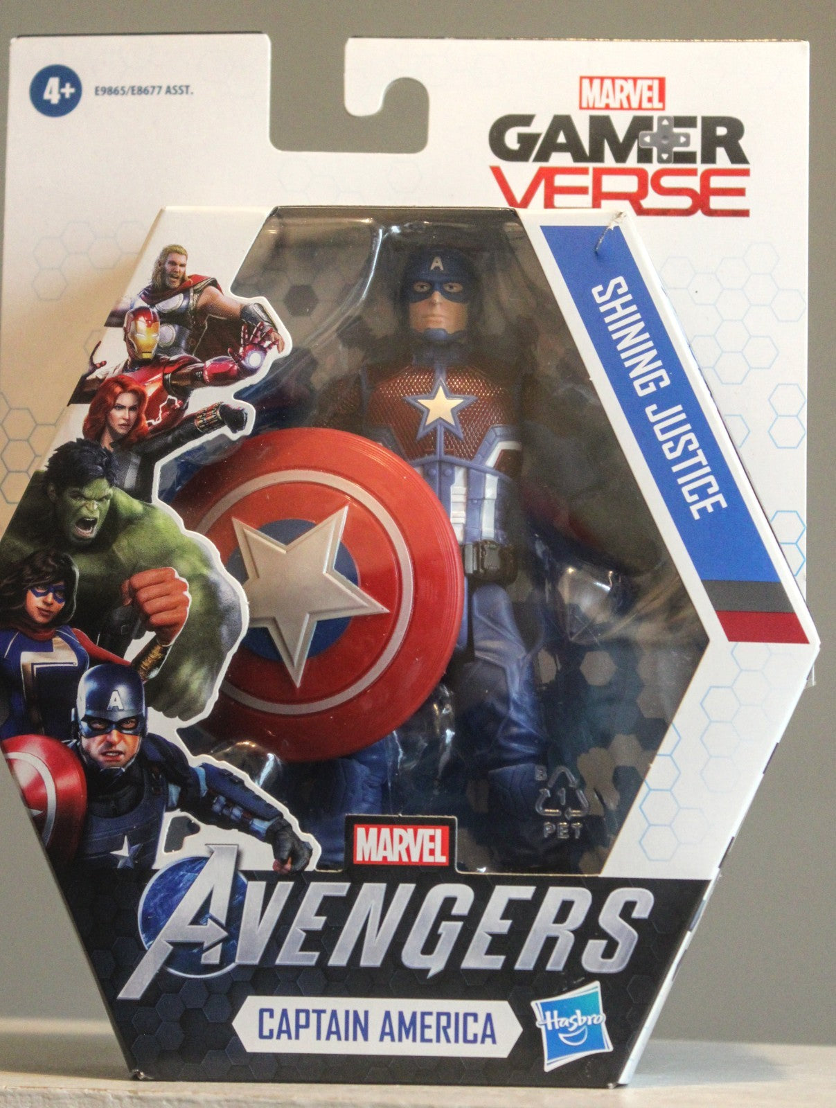 Lot Of 3 Avengers Figures MechStrike/Endgame Iron Man Gamerverse Captain America