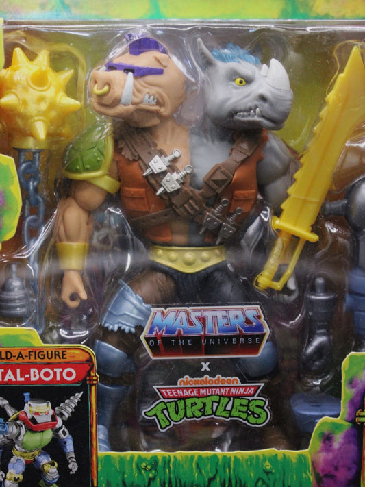 TMNT x MOTU Turtles of Grayskull  2-Bopsteady Deluxe Action Figure