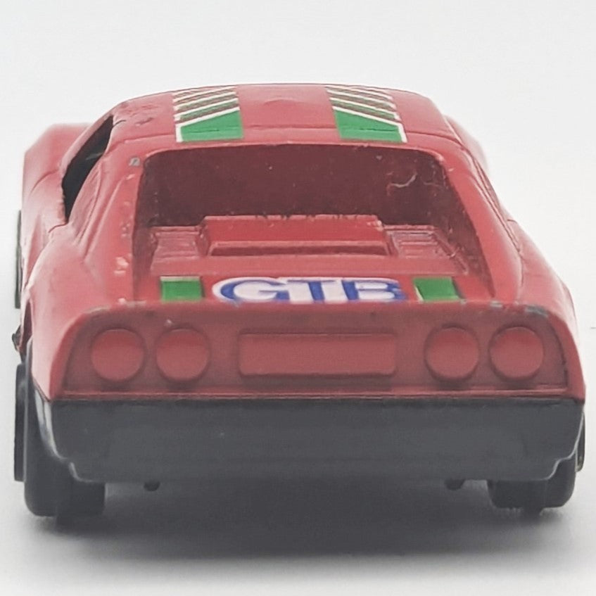 Vintage Yat Ming Ferrari 328 GTB Car Red #802 1/64 Scale Diecast Vehicle