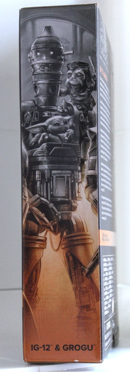 Star Wars Mandalorian Black Series IG-12 & Grogu "Baby Yoda" Action Figure Set