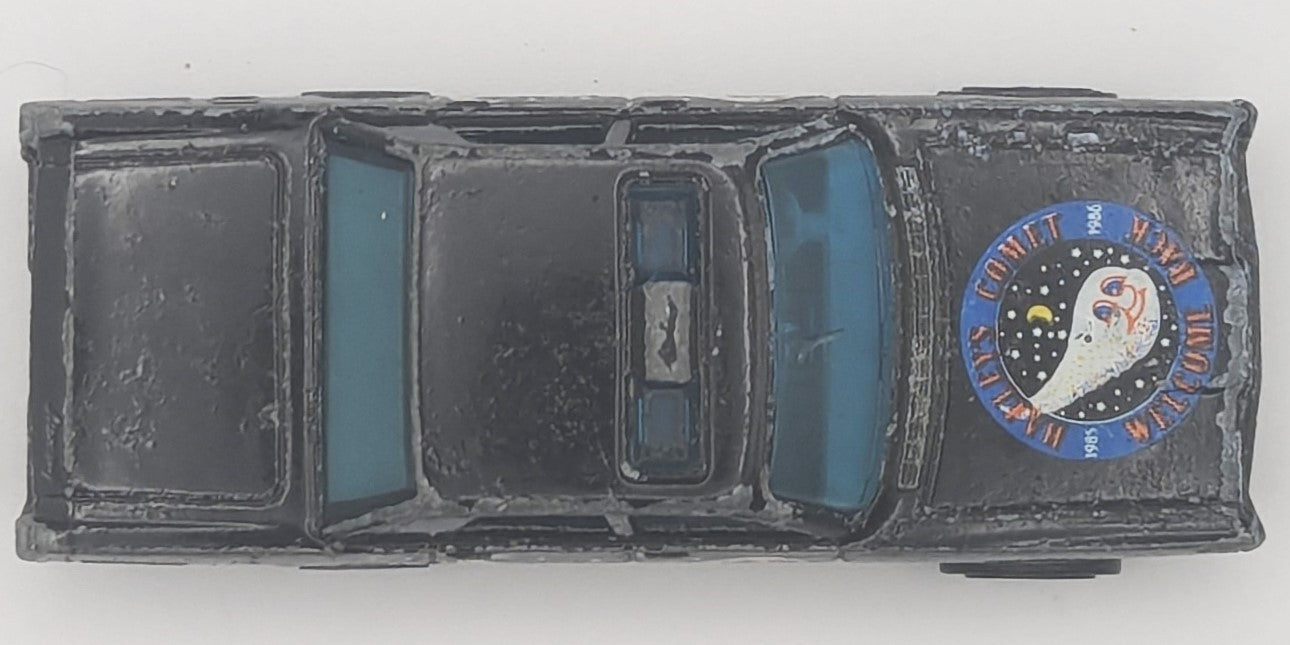Mercury Welcome Back Hailey's Comet 1978 Matchbox Lesney Vintage Black Car