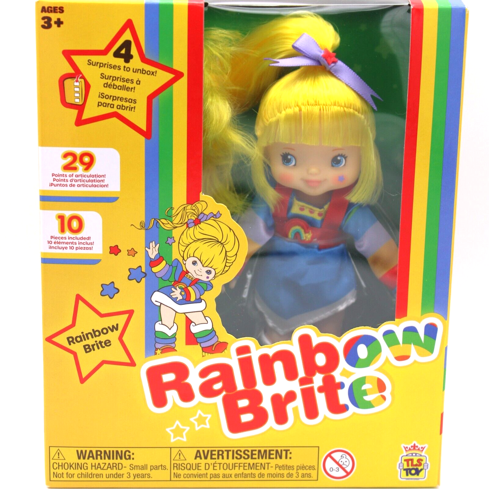 Rainbow Brite 40th Anniversary 5.5 Inch Fashion Doll  The Loyal Subjects