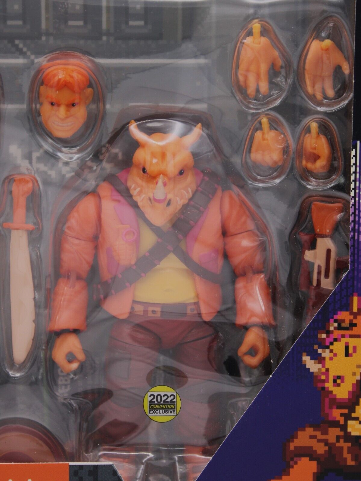 Nickelodeon Teenage Mutant Ninja Turtles Bebop & Rocksteady Arcade Flashing MIB