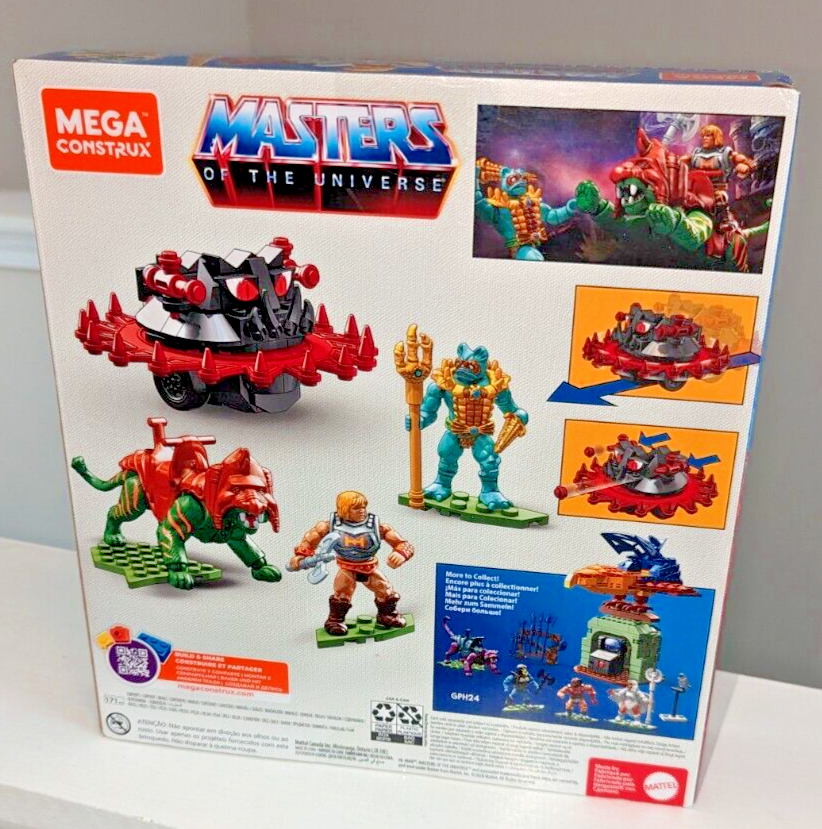 Mega Masters of the Universe Battle Cat Vs. Roton - 171 pcs - Brand New