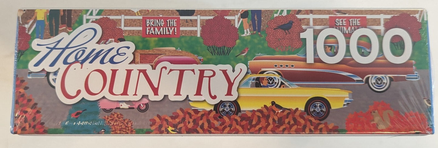 Home Country: Plumly's Petting Farm by Mark Frost 1000 Piece Puzzle Sealed
