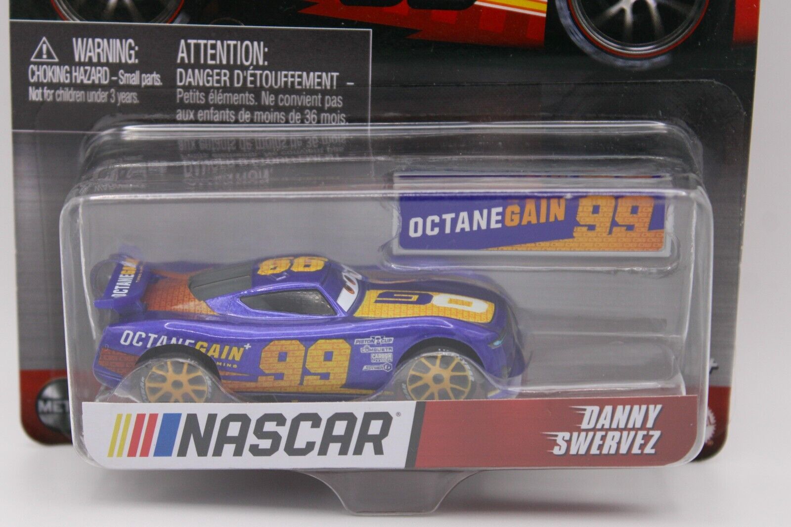 Disney Pixar Cars NASCAR Danny Swervez #99 (Daniel Suarez) 1/55 Scale NIB