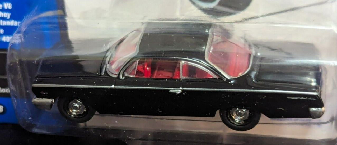 Johnny Lightning 1962 Chevy Bel Air Release 4 - Version B - Tuxedo Black MOC