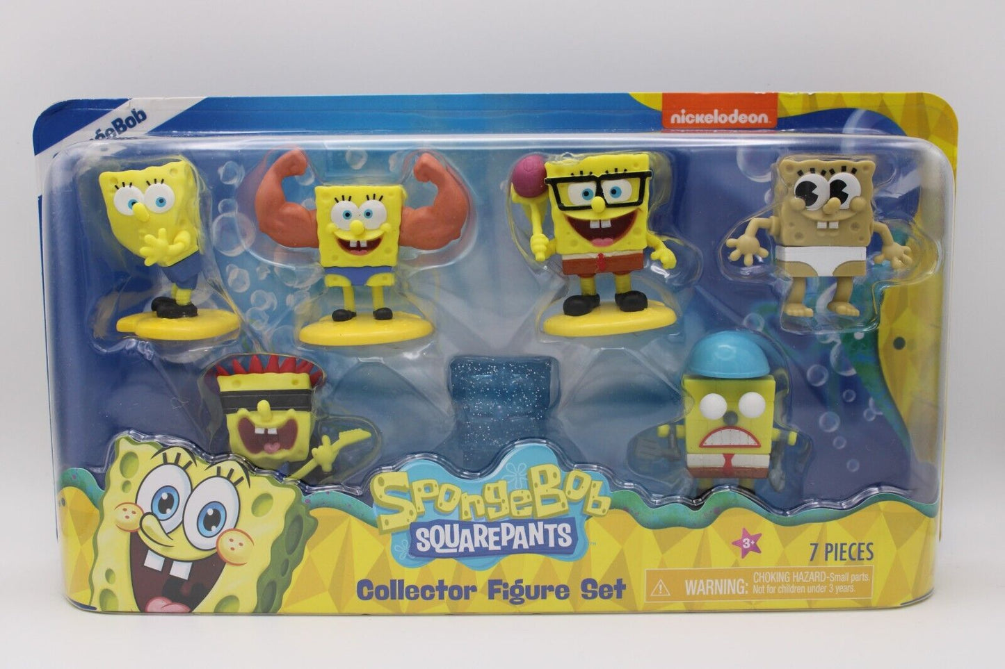 SpongeBob SquarePants Collectible Figure Set 7 Pieces Set Nickelodeon