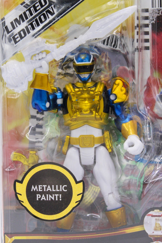 Power Rangers Megaforce Ultra Metallic Force Blue Ranger Action Figure