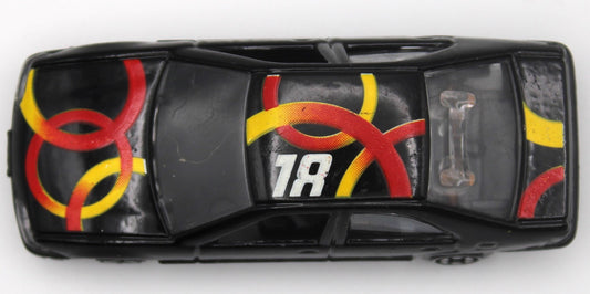 Vintage Yat Ming No. 818 Honda Civic 1:64 Scale Diecast Black Sedan