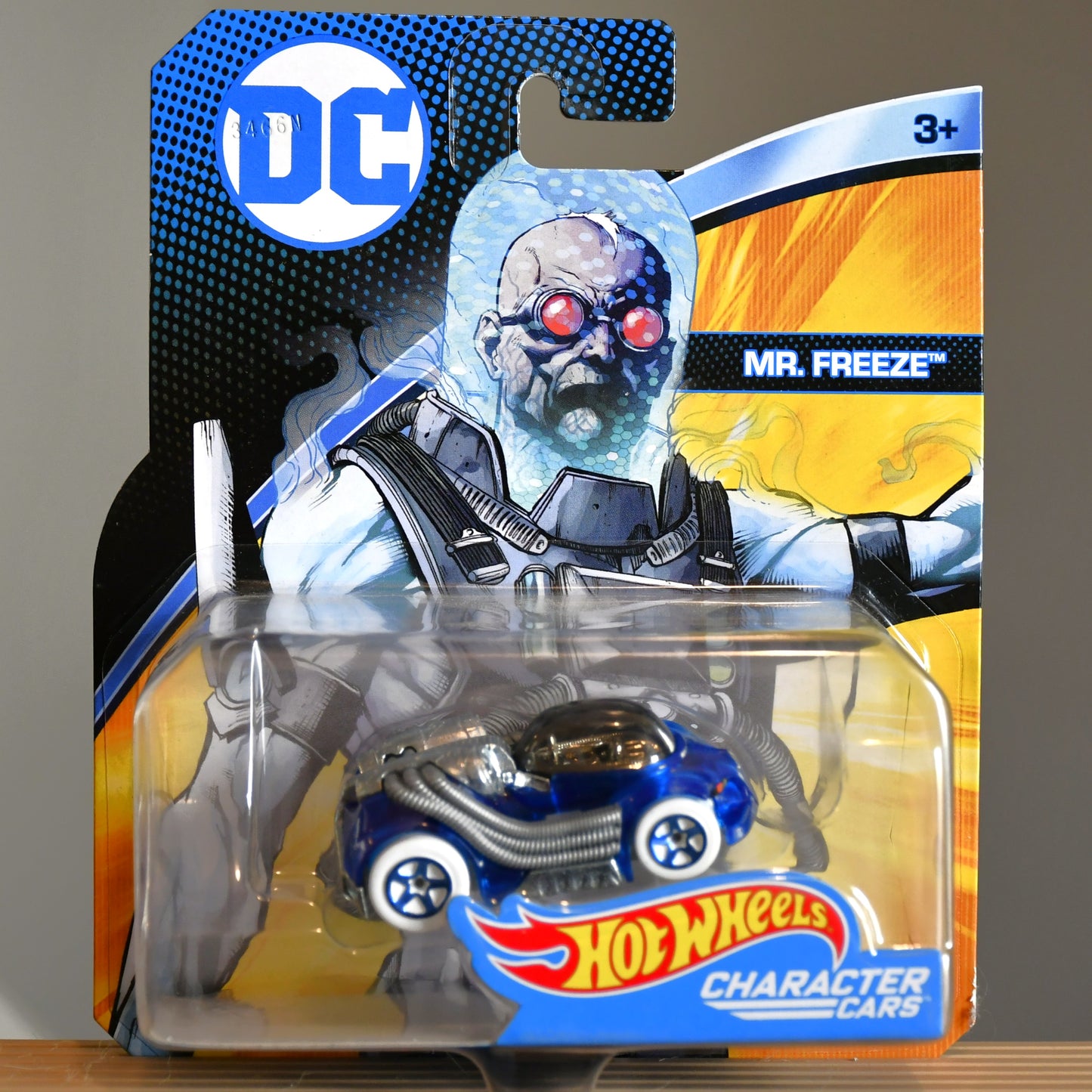 3 Batman Villains Hot Wheels 2016 DC Comics - Mr. Freeze Killer Croc Deadshot